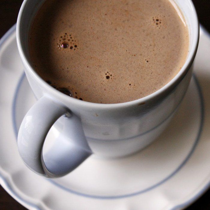Cocktail Drinking Chocolate
